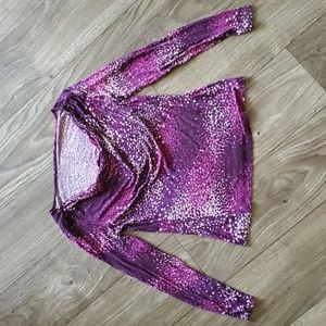 Apt. 9 Long Sleeved Cowl Neck Tshirt Blouse Casual Top Long Sleeves Petite XS